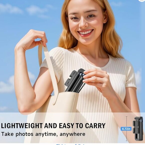 NEW Portable Mini Tripod Selfie Stick - Picture 2 of 4